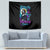 Witch Skull Tapestry Bitch I'm Not A Princess I'm The Fucking Queen - Wonder Print Shop