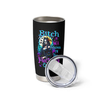 Witch Skull Tumbler Cup Bitch I'm Not A Princess I'm The Fucking Queen - Wonder Print Shop