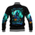 Witch Skull Baseball Jacket Come With Us And You Will See Our Halloween - Wonder Print Shop