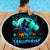 Witch Skull Beach Blanket Come With Us And You Will See Our Halloween - Wonder Print Shop