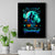 Witch Skull Canvas Wall Art Come With Us And You Will See Our Halloween - Wonder Print Shop