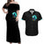 Witch Skull Couples Matching Off Shoulder Maxi Dress and Hawaiian Shirt Come With Us And You Will See Our Halloween - Wonder Print Shop