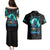Witch Skull Couples Matching Puletasi Dress and Hawaiian Shirt Come With Us And You Will See Our Halloween - Wonder Print Shop