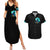 Witch Skull Couples Matching Summer Maxi Dress and Hawaiian Shirt Come With Us And You Will See Our Halloween - Wonder Print Shop