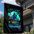 Witch Skull Garden Flag Come With Us And You Will See Our Halloween - Wonder Print Shop