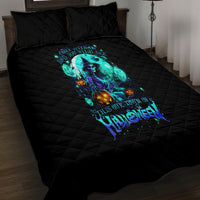 Witch Skull Quilt Bed Set Come With Us And You Will See Our Halloween - Wonder Print Shop