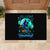 Witch Skull Rubber Doormat Come With Us And You Will See Our Halloween - Wonder Print Shop