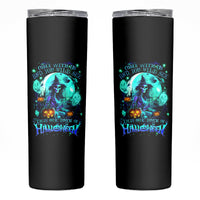 Witch Skull Skinny Tumbler Come With Us And You Will See Our Halloween - Wonder Print Shop