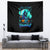 Witch Skull Tapestry Come With Us And You Will See Our Halloween - Wonder Print Shop