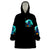 Witch Skull Wearable Blanket Hoodie Come With Us And You Will See Our Halloween - Wonder Print Shop