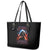 Warrior Skull Leather Tote Bag Don't Pss Off Old People - Wonder Print Shop