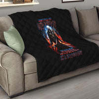 Warrior Skull Quilt Don't Pss Off Old People - Wonder Print Shop