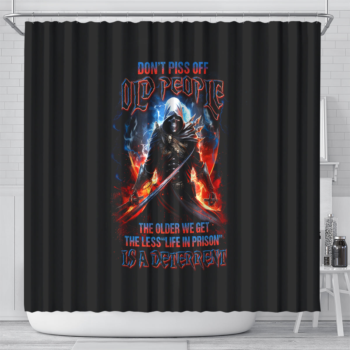 warrior-skull-shower-curtain-dont-pss-off-old-people