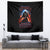 Warrior Skull Tapestry Don't Pss Off Old People - Wonder Print Shop