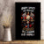 Cross Skull Canvas Wall Art Honesty Loyalty And Respect Worth More Than Gold, Diamond - Wonder Print Shop
