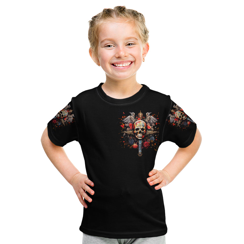 Cross Skull Kid T Shirt Honesty Loyalty And Respect Worth More Than Gold, Diamond - Wonder Print Shop