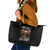 Cross Skull Leather Tote Bag Honesty Loyalty And Respect Worth More Than Gold, Diamond - Wonder Print Shop