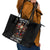 Cross Skull Leather Tote Bag Honesty Loyalty And Respect Worth More Than Gold, Diamond - Wonder Print Shop