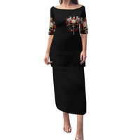 Cross Skull Puletasi Honesty Loyalty And Respect Worth More Than Gold, Diamond - Wonder Print Shop