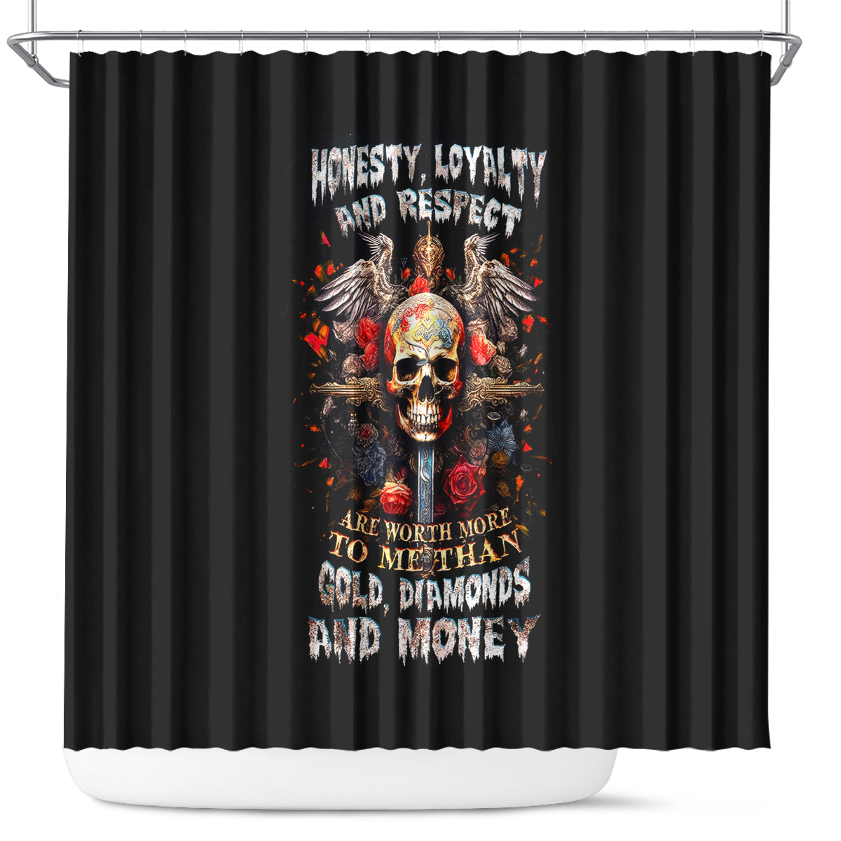 cross-skull-shower-curtain-honesty-loyalty-and-respect-worth-more-than-gold-diamond