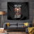 Cross Skull Tapestry Honesty Loyalty And Respect Worth More Than Gold, Diamond - Wonder Print Shop