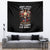 Cross Skull Tapestry Honesty Loyalty And Respect Worth More Than Gold, Diamond - Wonder Print Shop