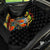 Pumpkin Skull Back Car Seat Cover I Wan't Go To Hell The Devil Still Restraining Against Me - Wonder Print Shop