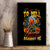 Pumpkin Skull Canvas Wall Art I Wan't Go To Hell The Devil Still Restraining Against Me - Wonder Print Shop