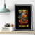 Pumpkin Skull Canvas Wall Art I Wan't Go To Hell The Devil Still Restraining Against Me - Wonder Print Shop