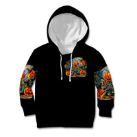 Pumpkin Skull Kid Hoodie I Wan't Go To Hell The Devil Still Restraining Against Me - Wonder Print Shop