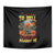 Pumpkin Skull Tapestry I Wan't Go To Hell The Devil Still Restraining Against Me - Wonder Print Shop