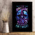 Witch Skull Canvas Wall Art Iam Who Iam Your Approval Isn't Need - Wonder Print Shop