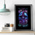Witch Skull Canvas Wall Art Iam Who Iam Your Approval Isn't Need - Wonder Print Shop