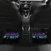 Witch Skull Car Mats Iam Who Iam Your Approval Isn't Need - Wonder Print Shop