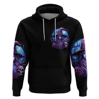 Witch Skull Hoodie Iam Who Iam Your Approval Isn't Need - Wonder Print Shop