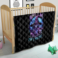 Witch Skull Quilt Iam Who Iam Your Approval Isn't Need - Wonder Print Shop