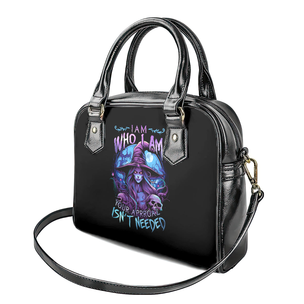 witch-skull-shoulder-handbag-iam-who-iam-your-approval-isnt-need