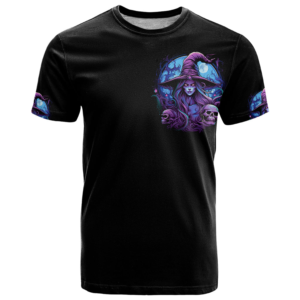Witch Skull T Shirt Iam Who Iam Your Approval Isn't Need - Wonder Print Shop