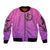 Witch Skull Bomber Jacket i'm A Grumpy Old Lady Sarcasm Depends On Your Stupidity - Wonder Print Shop