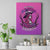 Witch Skull Canvas Wall Art I'm A Grumpy Old Lady Sarcasm Depends On Your Stupidity - Wonder Print Shop