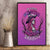 Witch Skull Canvas Wall Art I'm A Grumpy Old Lady Sarcasm Depends On Your Stupidity - Wonder Print Shop