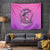 Witch Skull Tapestry I'm A Grumpy Old Lady Sarcasm Depends On Your Stupidity - Wonder Print Shop