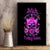 Queen Skull Canvas Wall Art Bitch I'm Not A Princess I'm The Fucking Queen - Wonder Print Shop