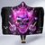 Queen Skull Hooded Blanket Bitch I'm Not A Princess I'm The Fucking Queen