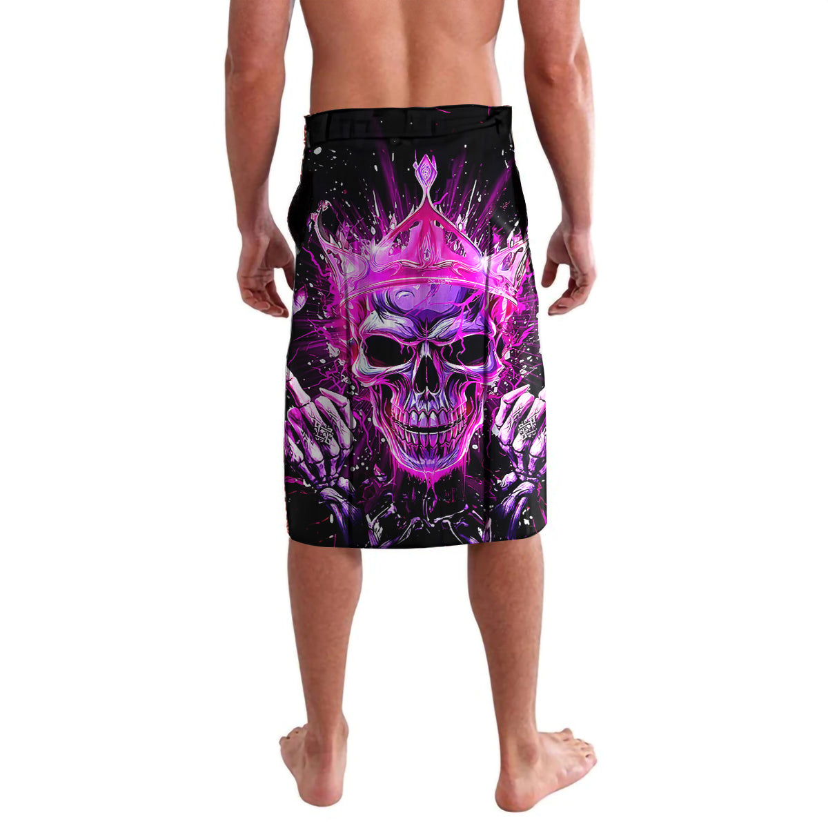 Queen Skull Lavalava Bitch I'm Not A Princess I'm The Fucking Queen - Wonder Print Shop