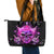Queen Skull Leather Tote Bag Bitch I'm Not A Princess I'm The Fucking Queen - Wonder Print Shop
