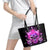 Queen Skull Leather Tote Bag Bitch I'm Not A Princess I'm The Fucking Queen - Wonder Print Shop