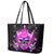 Queen Skull Leather Tote Bag Bitch I'm Not A Princess I'm The Fucking Queen - Wonder Print Shop
