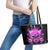 Queen Skull Leather Tote Bag Bitch I'm Not A Princess I'm The Fucking Queen - Wonder Print Shop