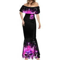 Queen Skull Mermaid Dress Bitch I'm Not A Princess I'm The Fucking Queen - Wonder Print Shop